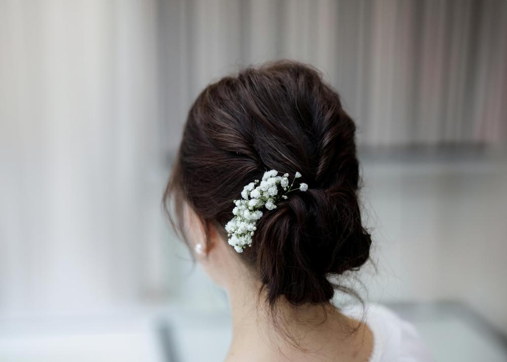 chignon mariage